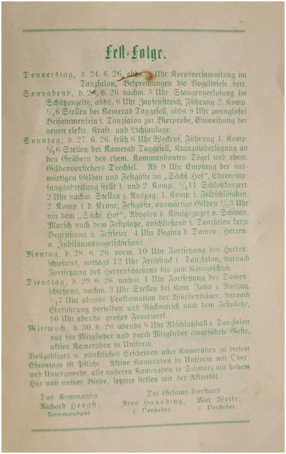 Programm 1929